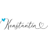 Konstantin Nom Prénom Calligraphie coeur