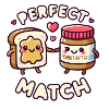 Perfect match 🥜❤️🍞