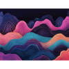 Neon clean waves