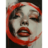 Face - Painting - Woman - Woman Face - Lips