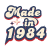 Made in 1984 retro