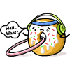 Kawaii Donut with Fitness Hoop