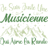 Musicienne aventurier passionnée de Randonnée