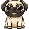 Pug Dog Cute