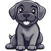 Chien Mastiff Mignon