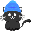 Charming Flat Feline