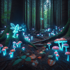 Neon Fliegenpilze