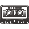 Audio Cassette Old School