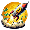 Bitcoin-Rakete zum Mond