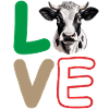 LOVE COW HEAD