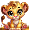 Cute Lion Girl