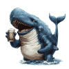 Whale Beer Funny