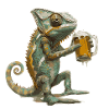 Chameleon Bière Drôle