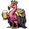 Flamingo Beer Funny