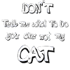 Don ́t tell me