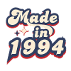 Made in 1994 Retro