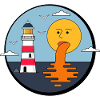 Lighthouse and sun