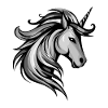 Einhorn Kopf