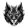 Katze Symbol Kopf
