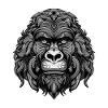 Gorilla Portrait