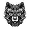 Wolf Portrait