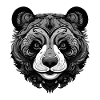 Panda Portrait