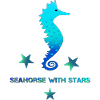 Hippocampe passé natation badge natation