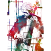 Doubble bass music art