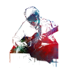 Guitarist music art