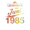 40 års fødselsdag Legendarisk siden juni 1985 Årgang 85