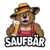 Saufbär Saufen Bier Alkohol Party