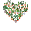 Plant Lover Gardening Heart