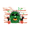 Mexico with funny cactus