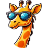 giraffe comic cool
