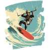 Kitesurfeurs