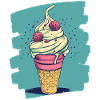 Eiscreme Eis