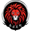 majestic red lion