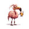 Flamingo Bière Drôle