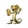 Echse Bier Lustig