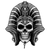 Pharaoh Skull