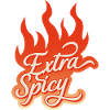 Extra picante – Tipografía ardiente