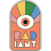 Radiant – Geometric Retro Sun Rays