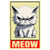Chat Miaou Drôle