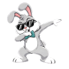 Doublage Lapin Joyeuses Pâques