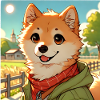 Shiba Inu Cartoon Style