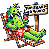 Too Sharp to Work 🌵😎