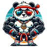 Strong Panda Power 💪🐼