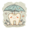 Tooth with Screen