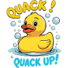 Funny Rubber Duck Cartoon