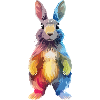 Bunter Hasenbär